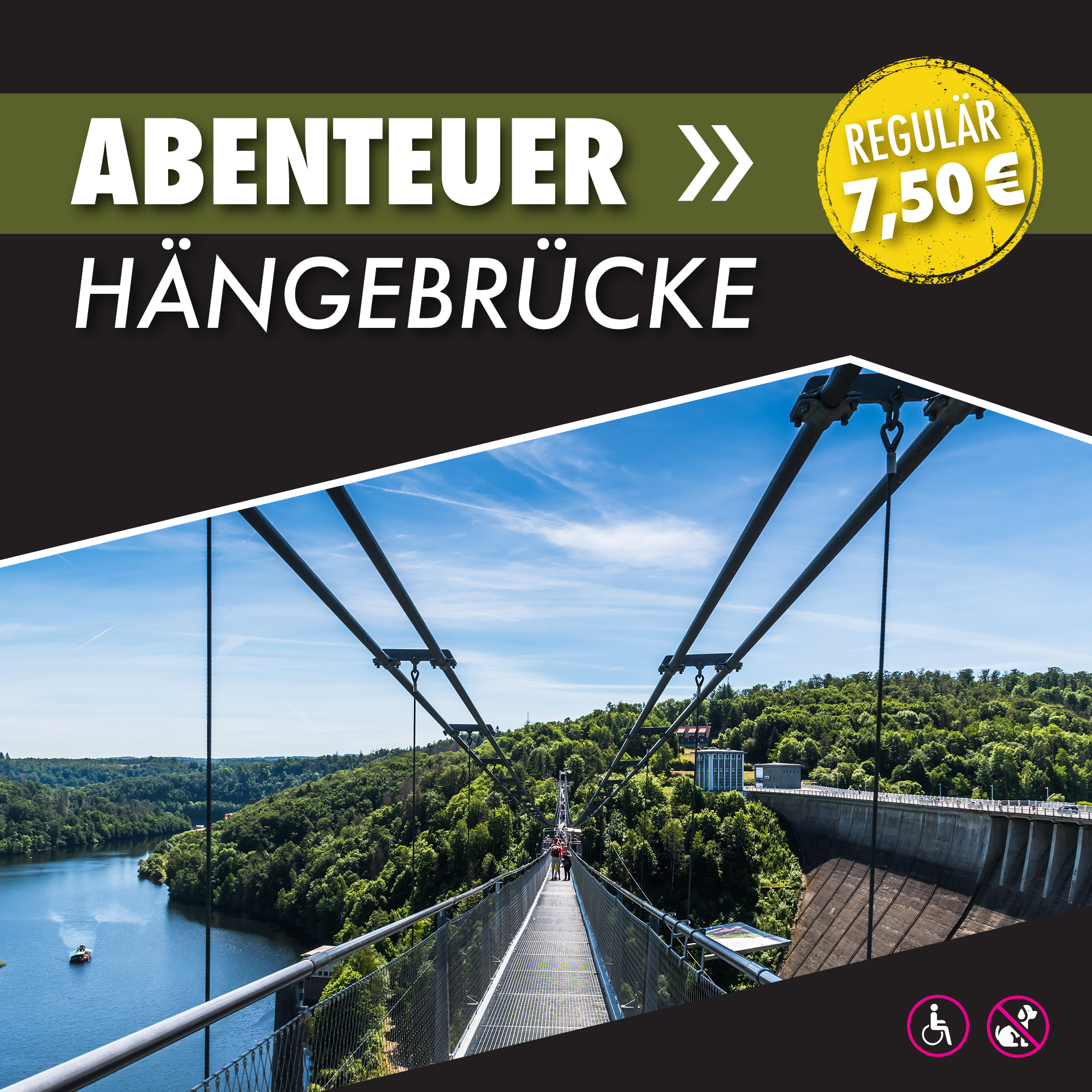 Titan RT Hängebrücke